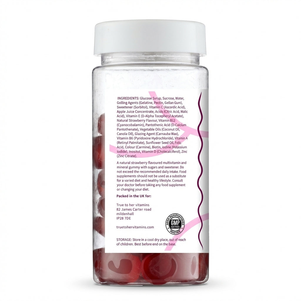 True To Her Multivitamin Gummies